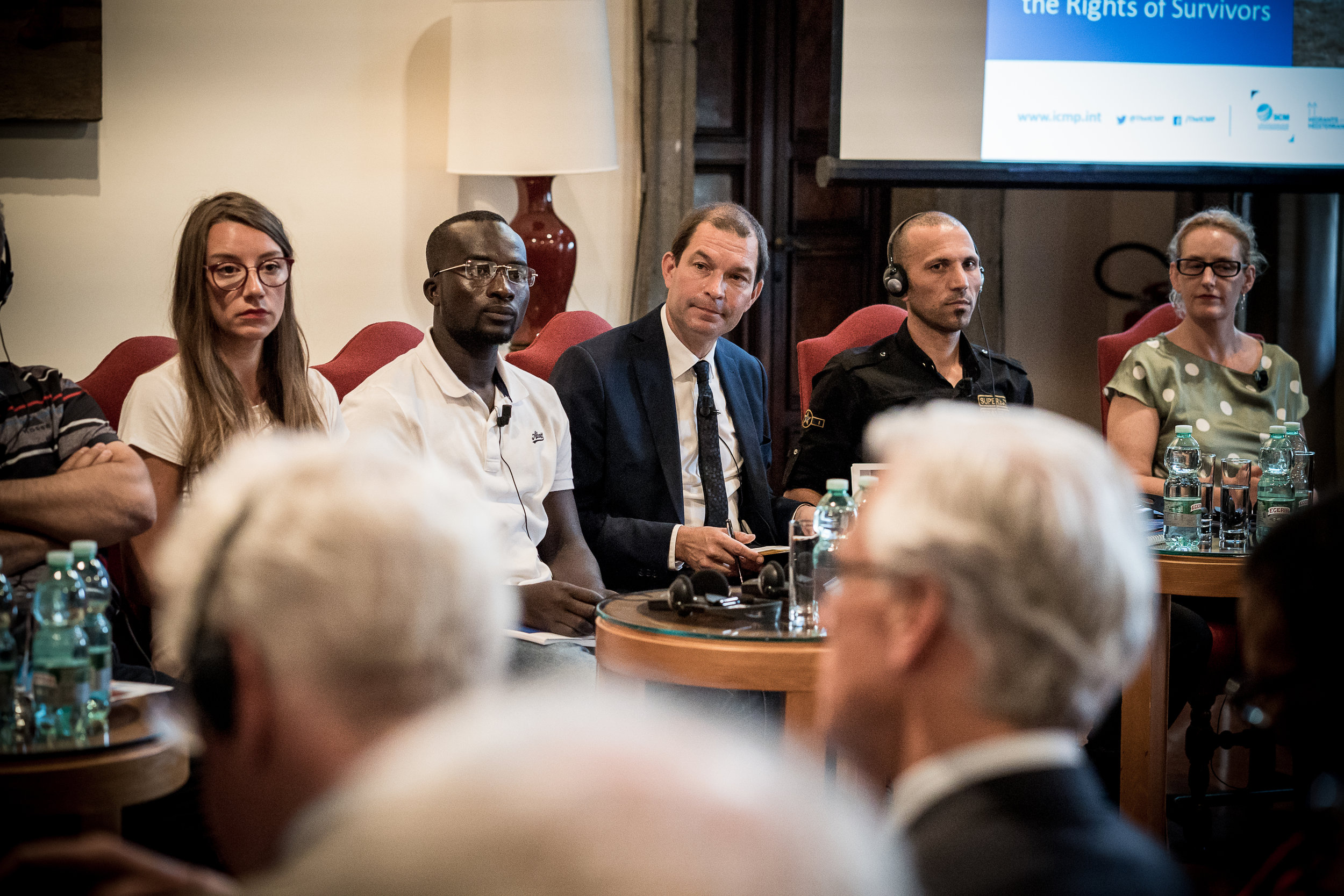  The conference, at the Embassy of Switzerland, Rome. 11 June 2018. Image courtesy of the  ICMP . 