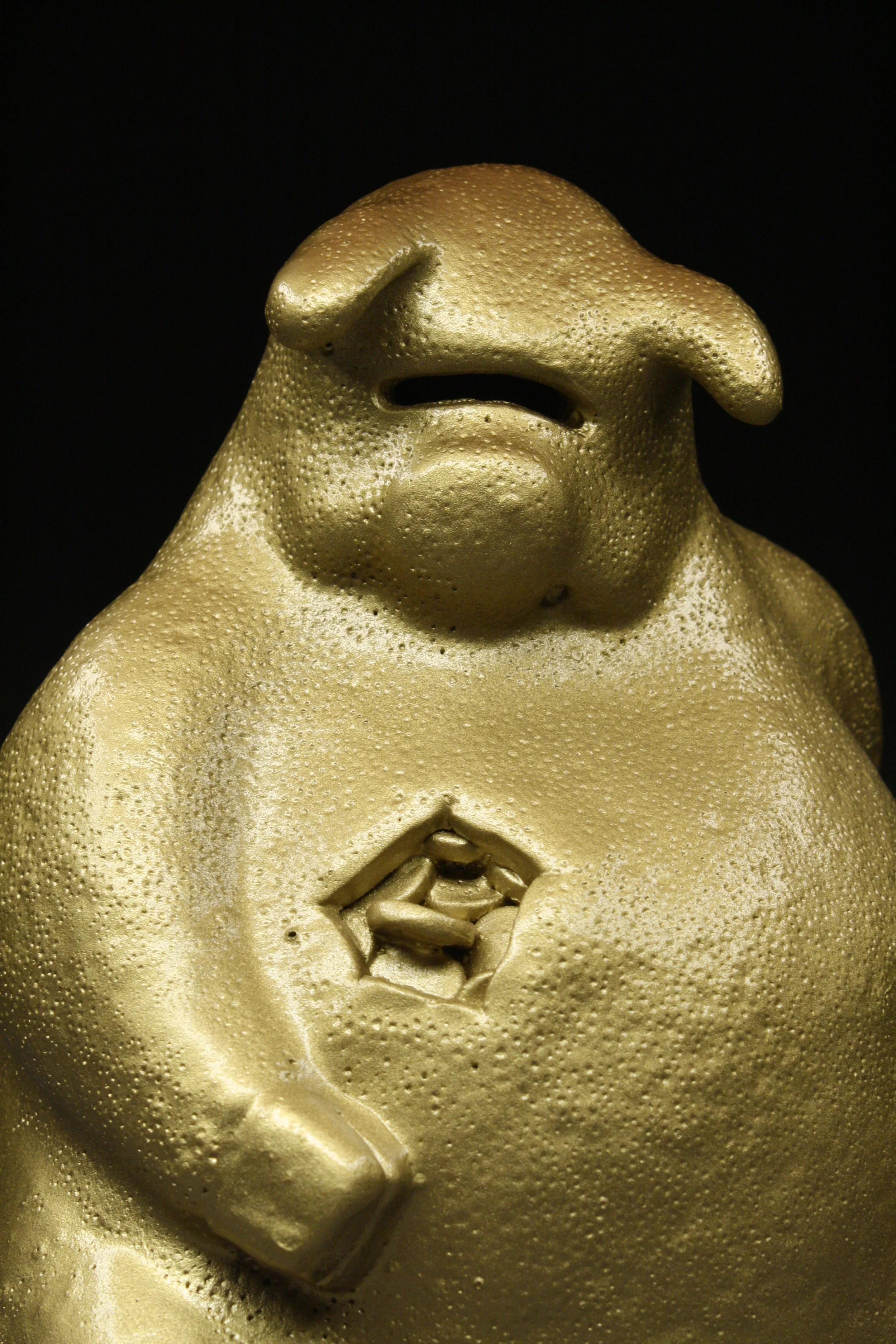 Pig with Hammer front detail.JPG