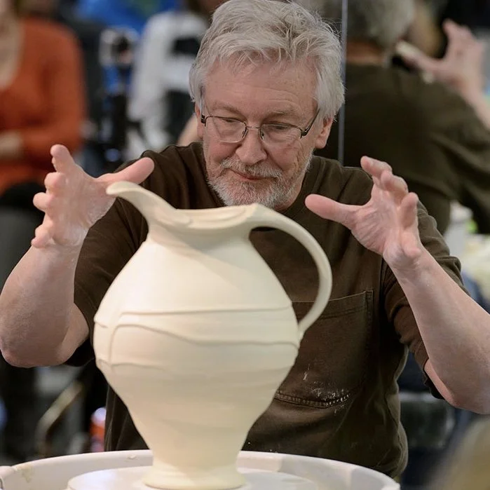 Steven Hill - with greenware pitcher.jpeg