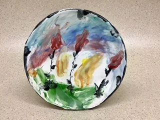 George McCauley - three flower plate.jpg