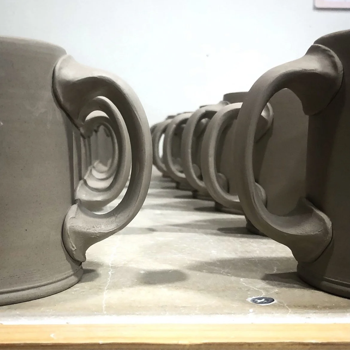 Sam Hostert - greenware handles.jpg