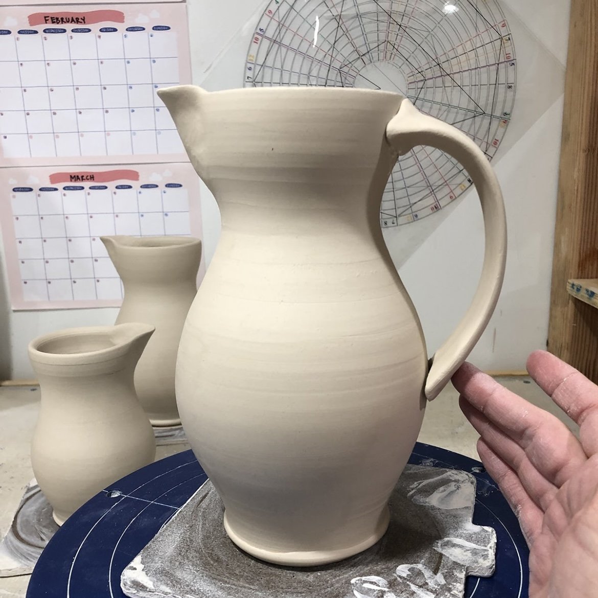 Sam Hostert - greenware pitcher.jpg