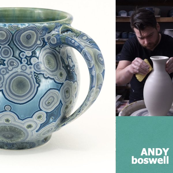 CONTROLLING CRYSTALLINE GLAZES: APPLICATION AND RESULTS WITH ANDY BOSWELL