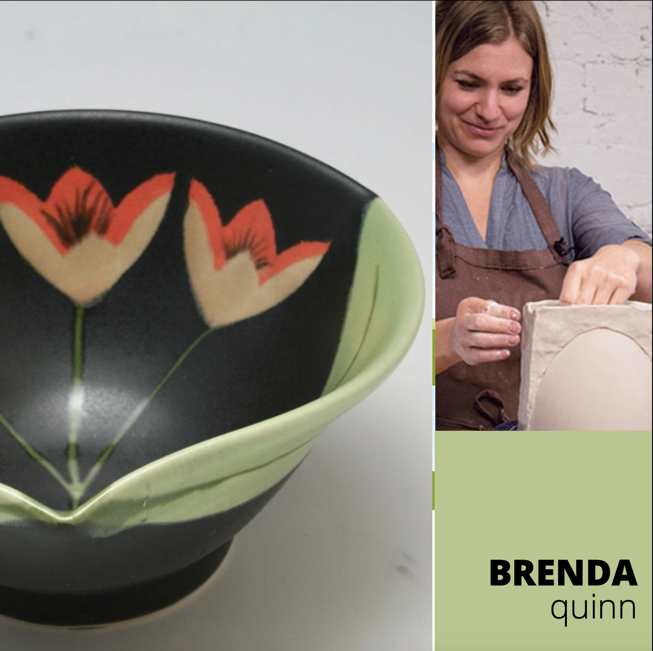 GLAZING A THROWN AND ALTERED BOWL WITH BRENDA QUINN