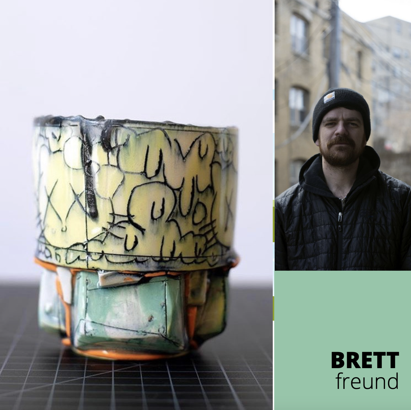 SLIPCASTING AND INLAY DECORATION WITH BRETT FREUND