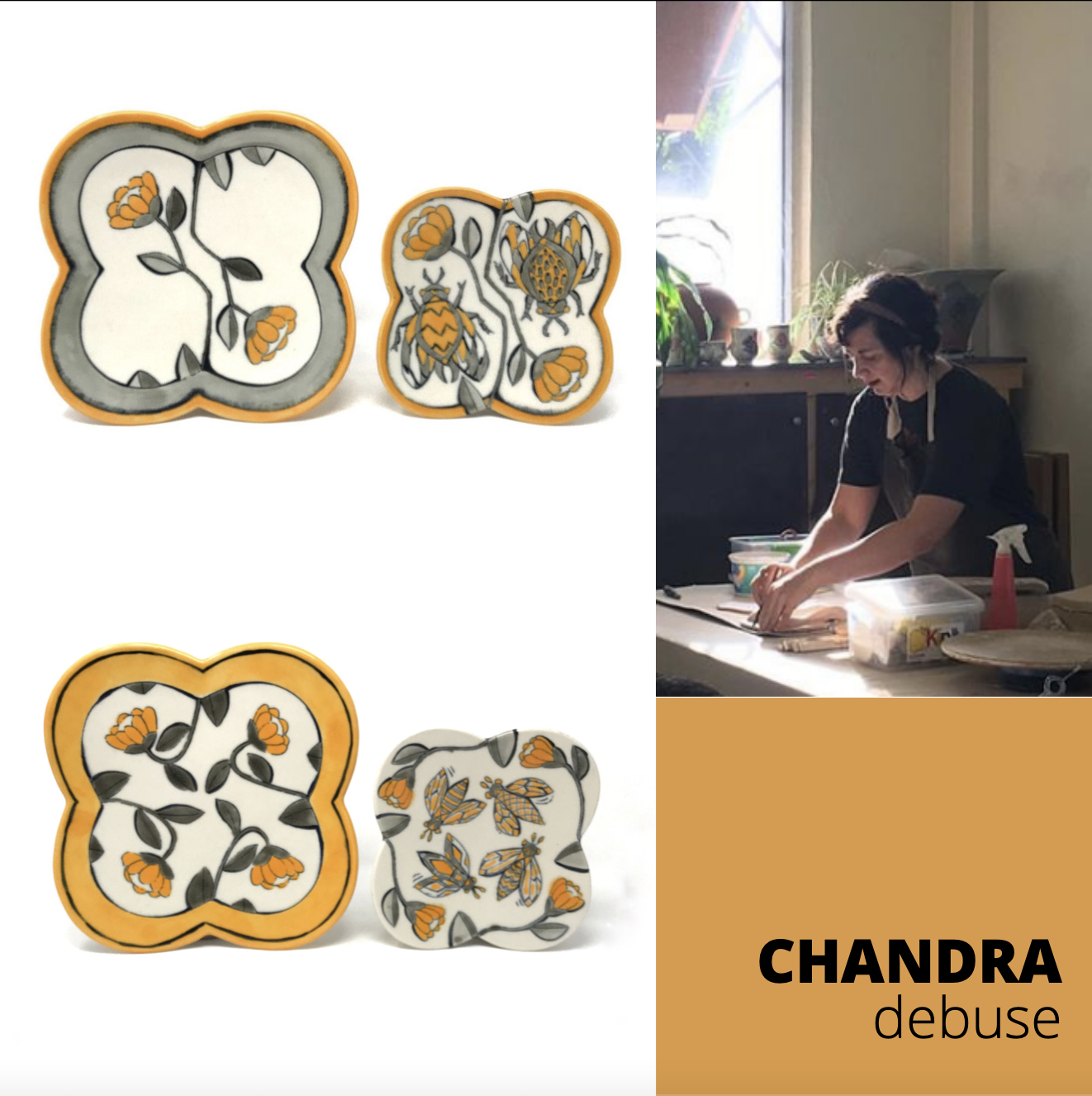 THE DECORATED PLATE WITH CHANDRA DEBUSE