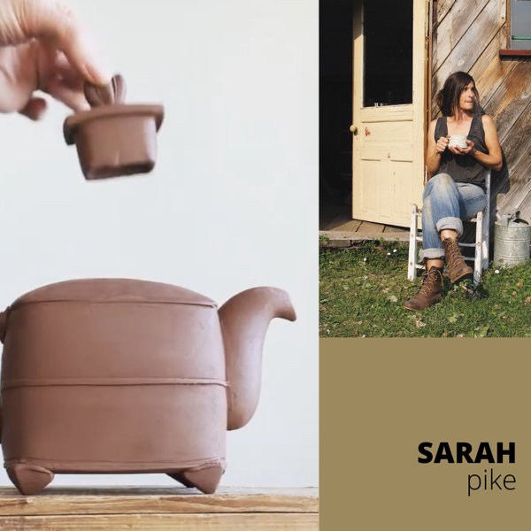 COVER AND FLOW: HANDBUILT LIDS AND SPOUTS WITH SARAH PIKE