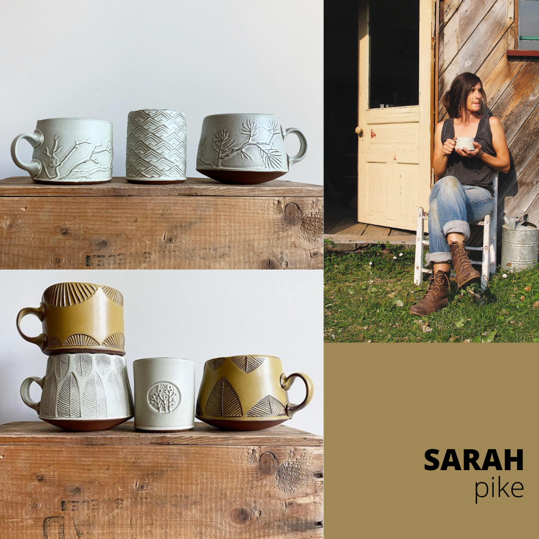 MAKING A STAMPED AND SLAB-BUILT MUG WITH SARAH PIKE