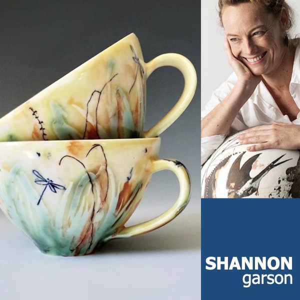 PAINTERLY POTS: ELEGANT SURFACES WITHOUT GLAZE WITH SHANNON GARSON