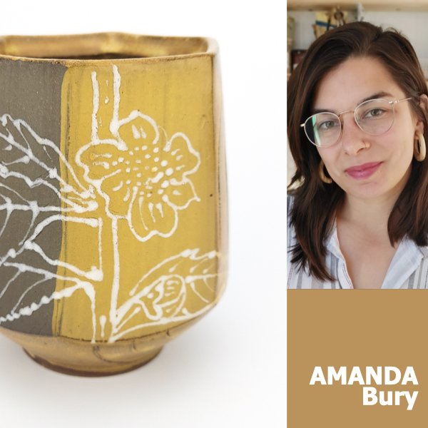 Newsprint-Transferring Images to a Greenware Surface with Amanda Bury