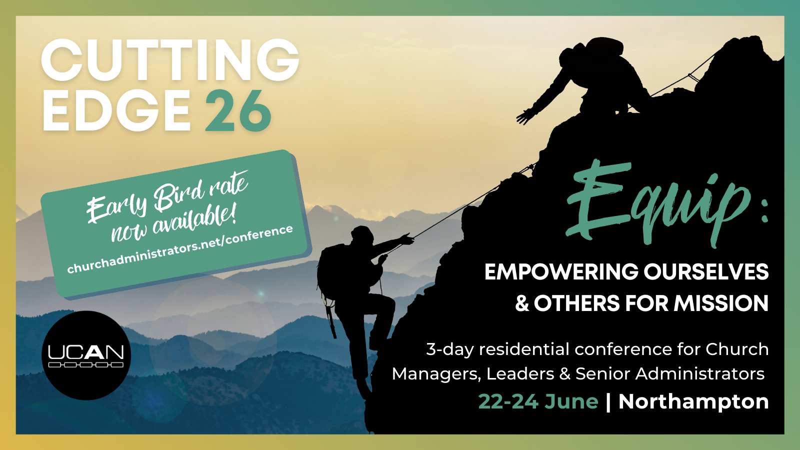 Cutting Edge 2026 Residential Conference - Early Bird Tickets now on sale!