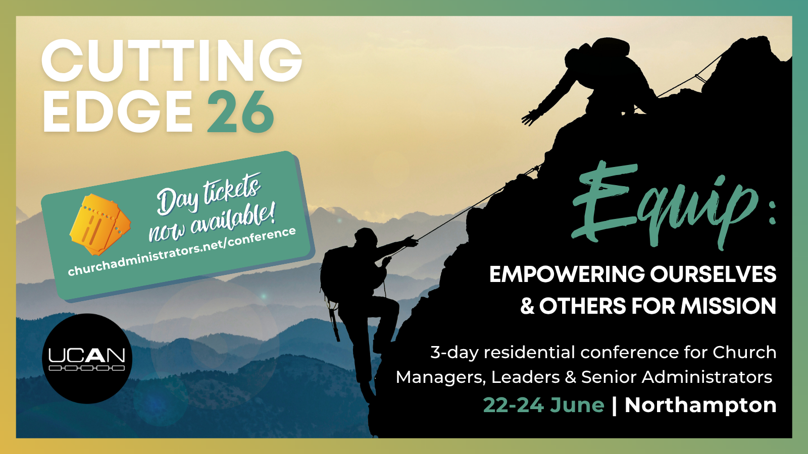 Cutting Edge 2026 Residential Conference - Day Tickets Now Available!