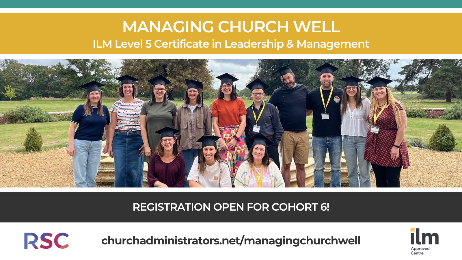Registration open for Managing Church Well Cohort 6