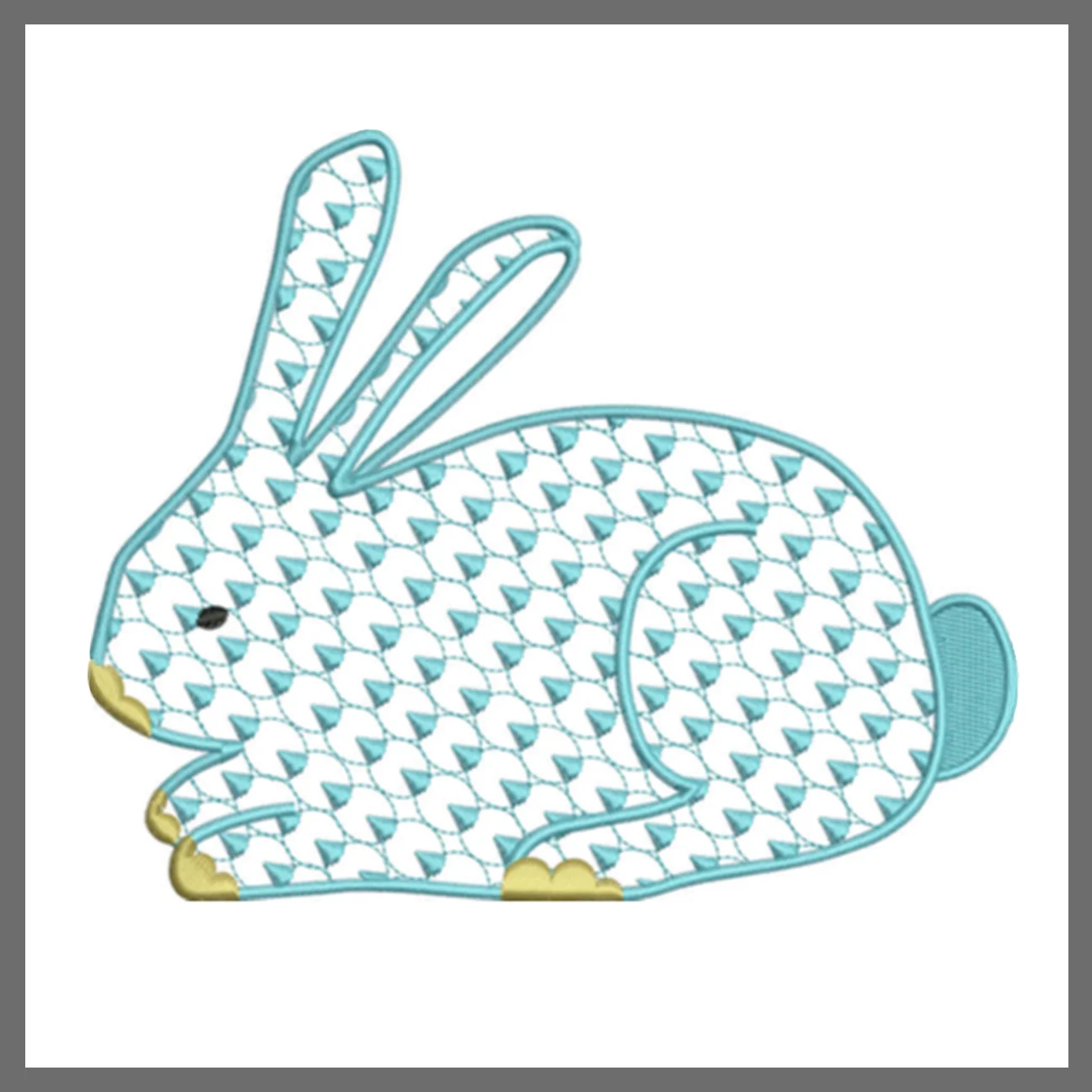 Chic Bunny for Embroidery