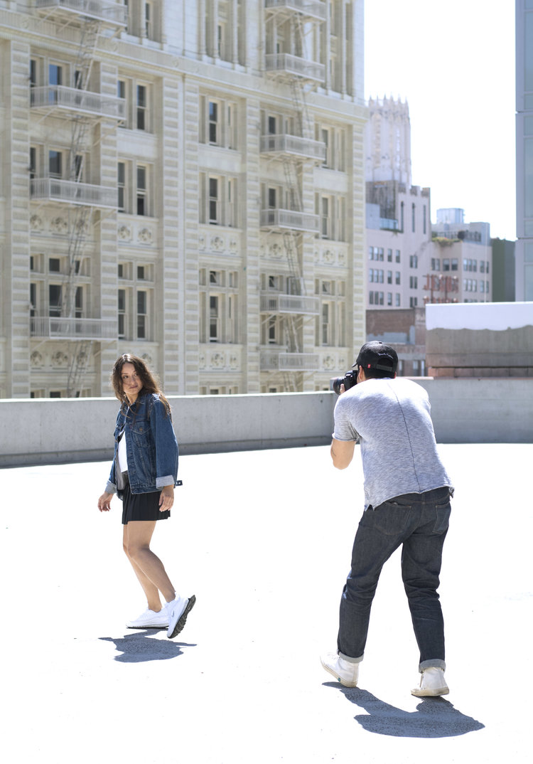  behind the scenes for  Darling  x  Nike .  head photographer:  Justin Wilczynski . 