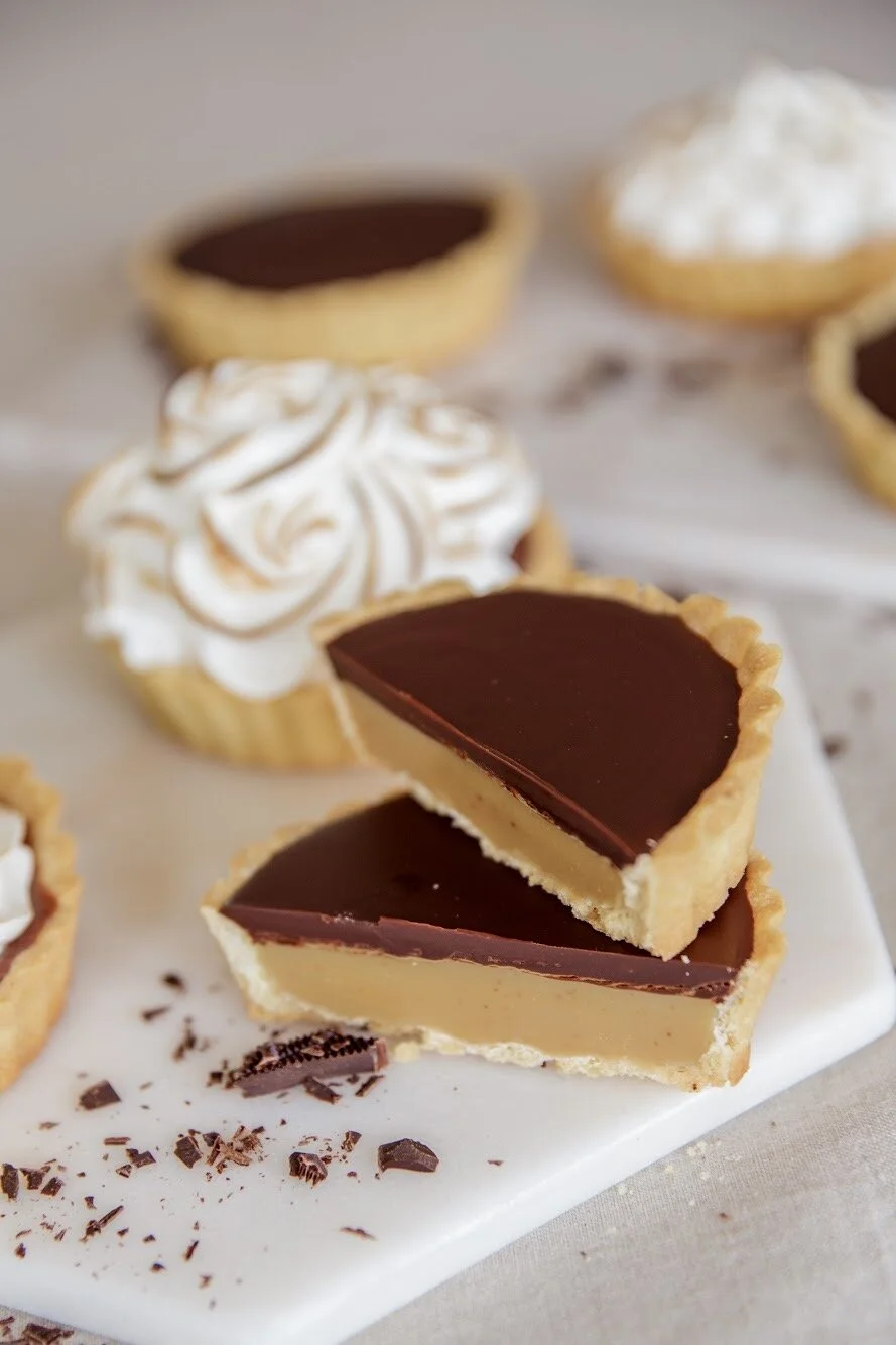 Chocolate and Caramel Tart