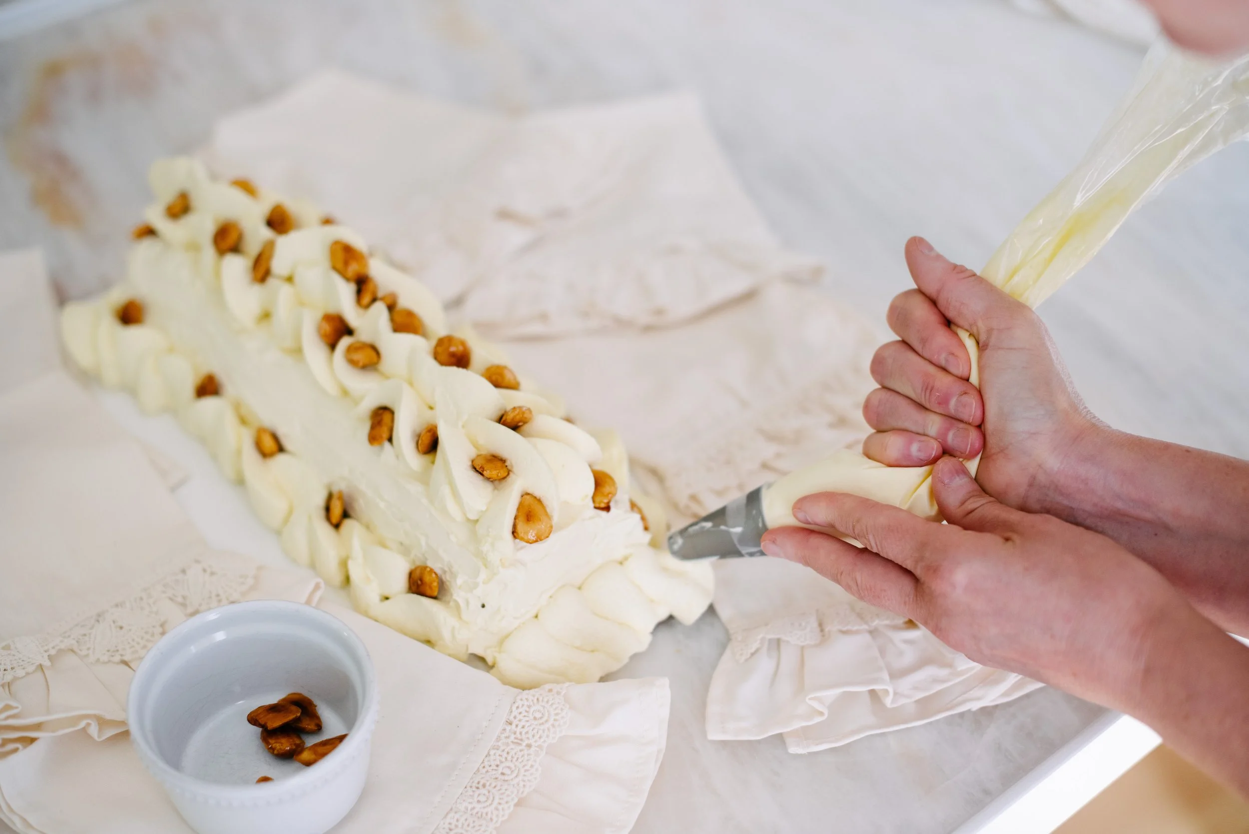 Yule Log Cake Cleveland