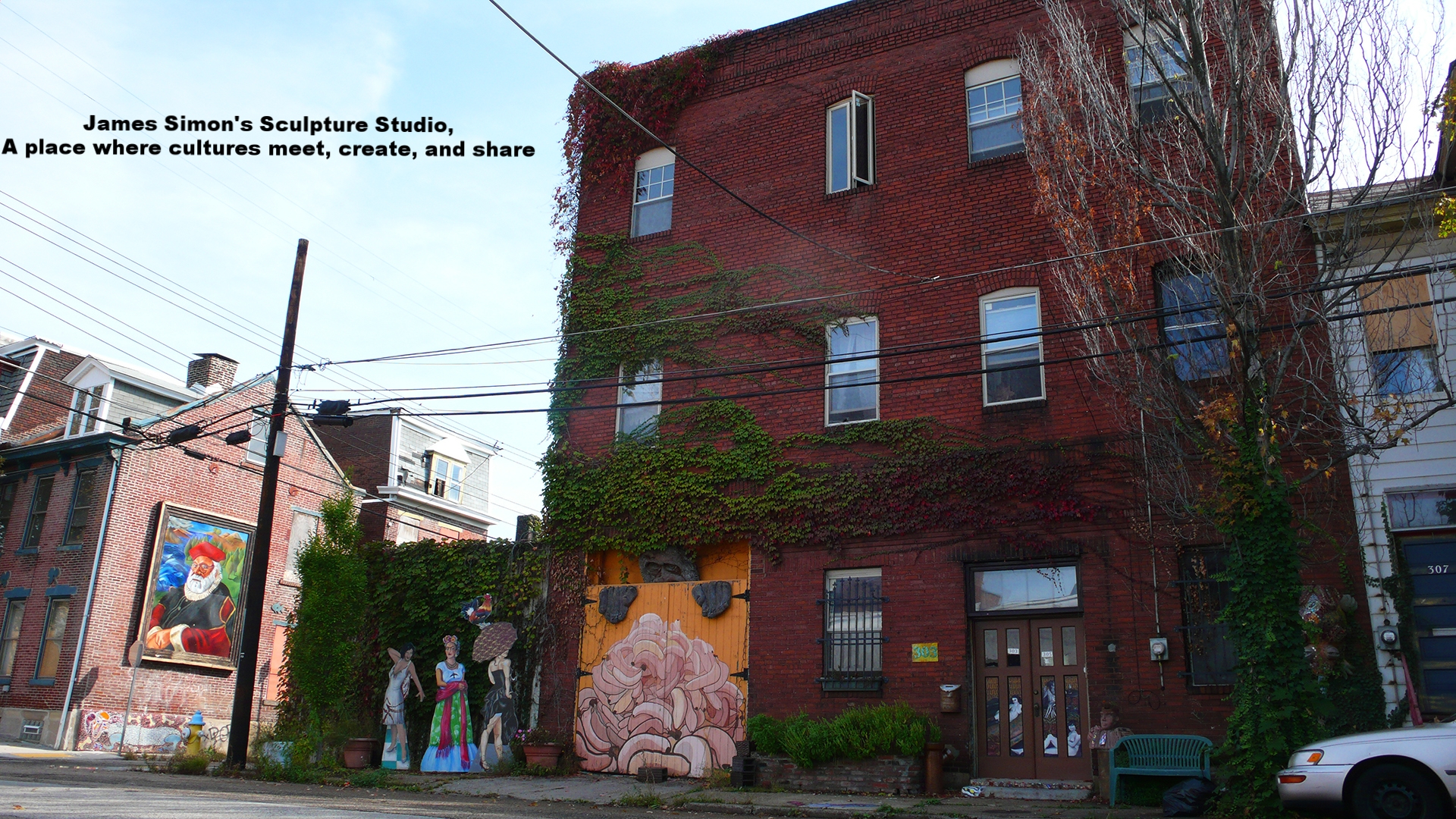 James's studio and home on Gist Street in Pittsburgh, Pa