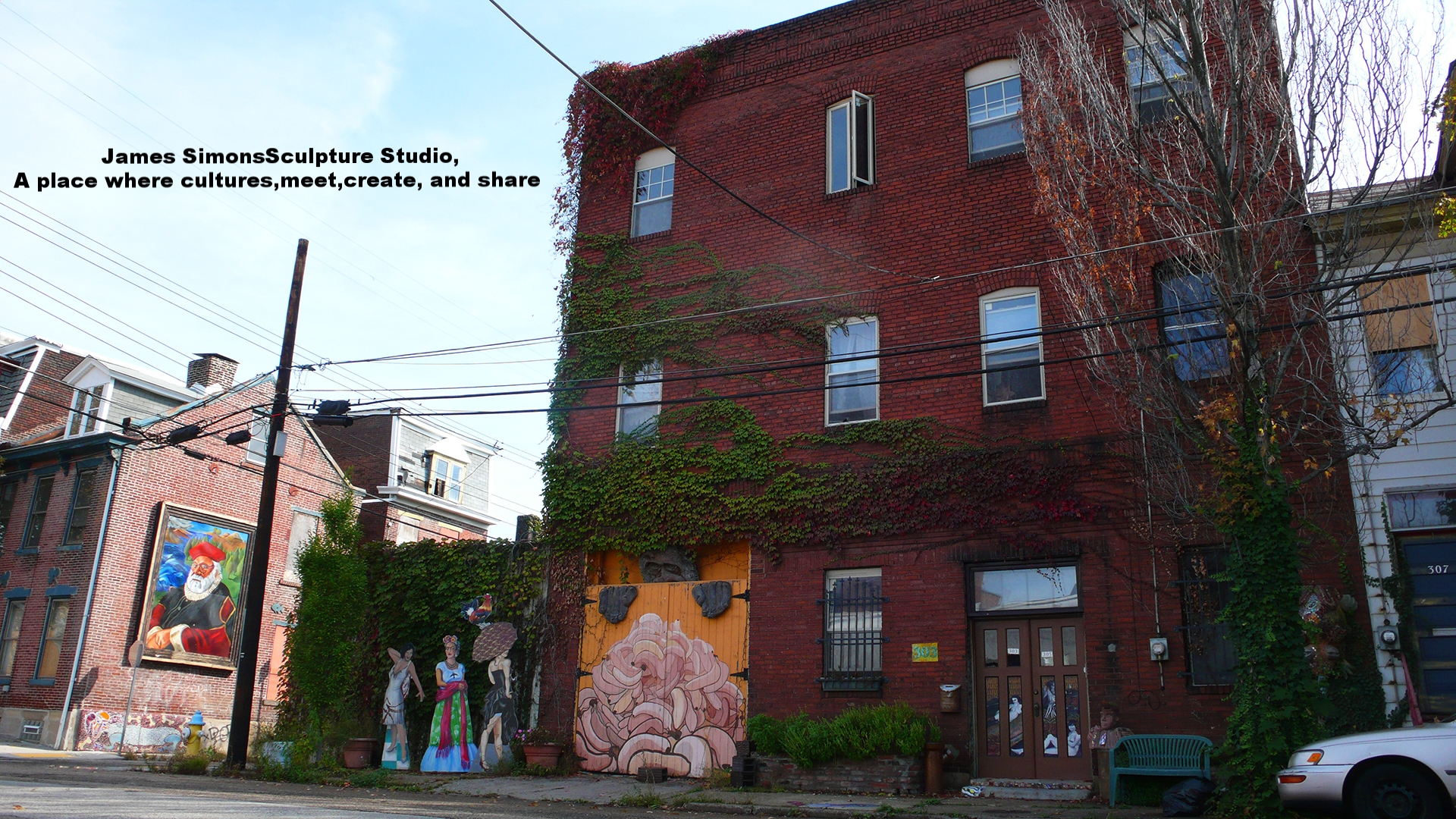 James's studio and home on Gist Street in Pittsburgh, Pa
