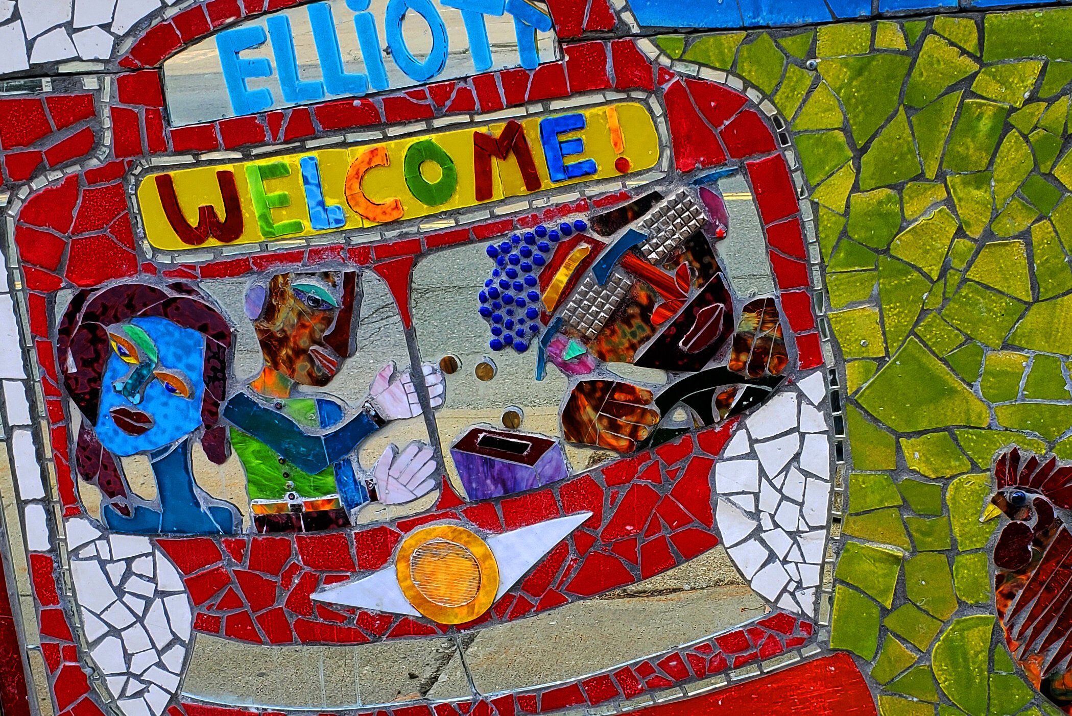 The Street Car Mosaic