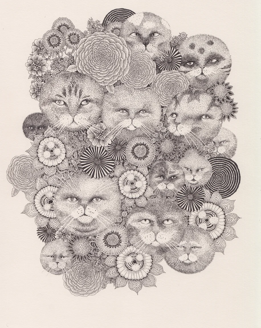 Money #3 (Cat Bouquet)