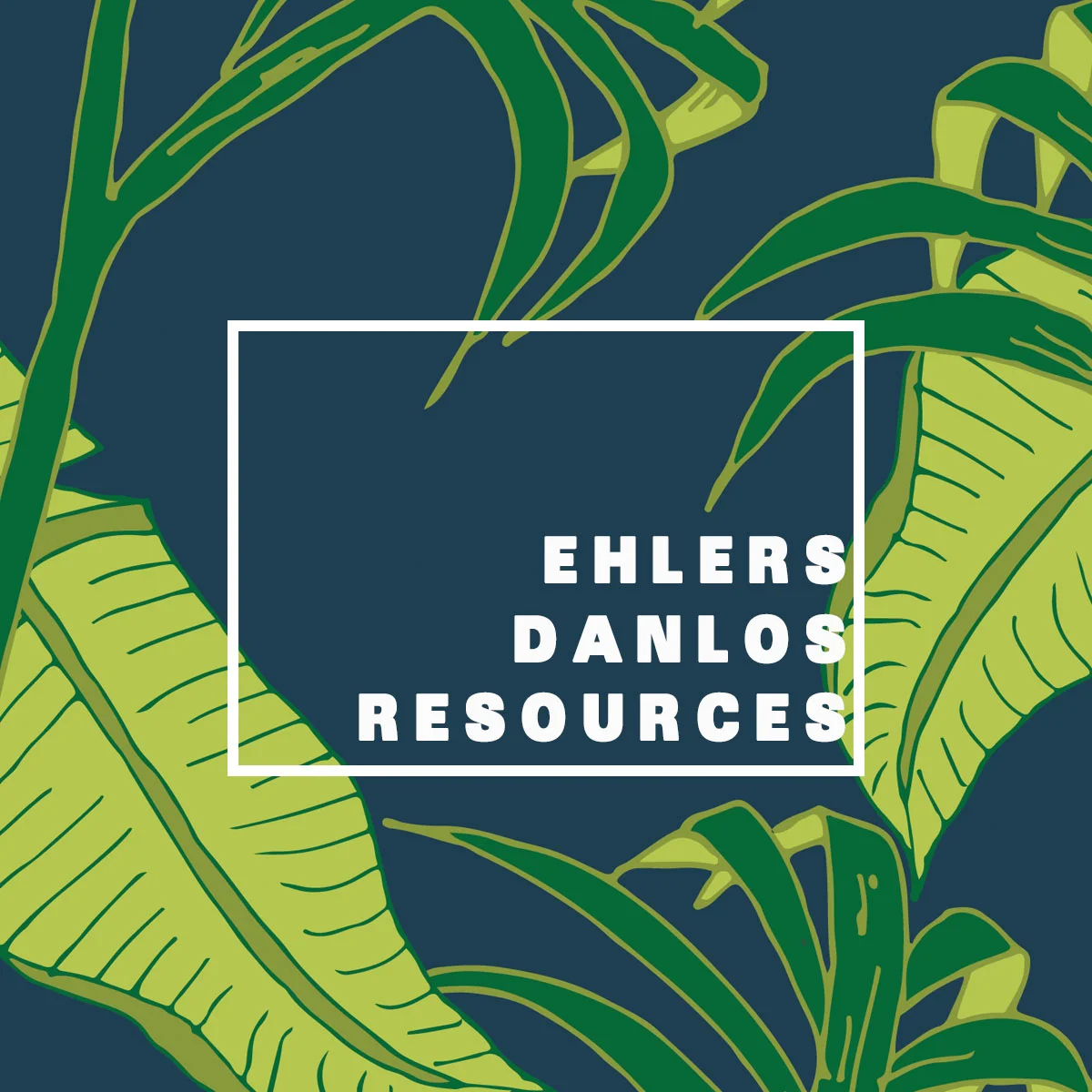 Ehlers Danlos Syndrome Resources 