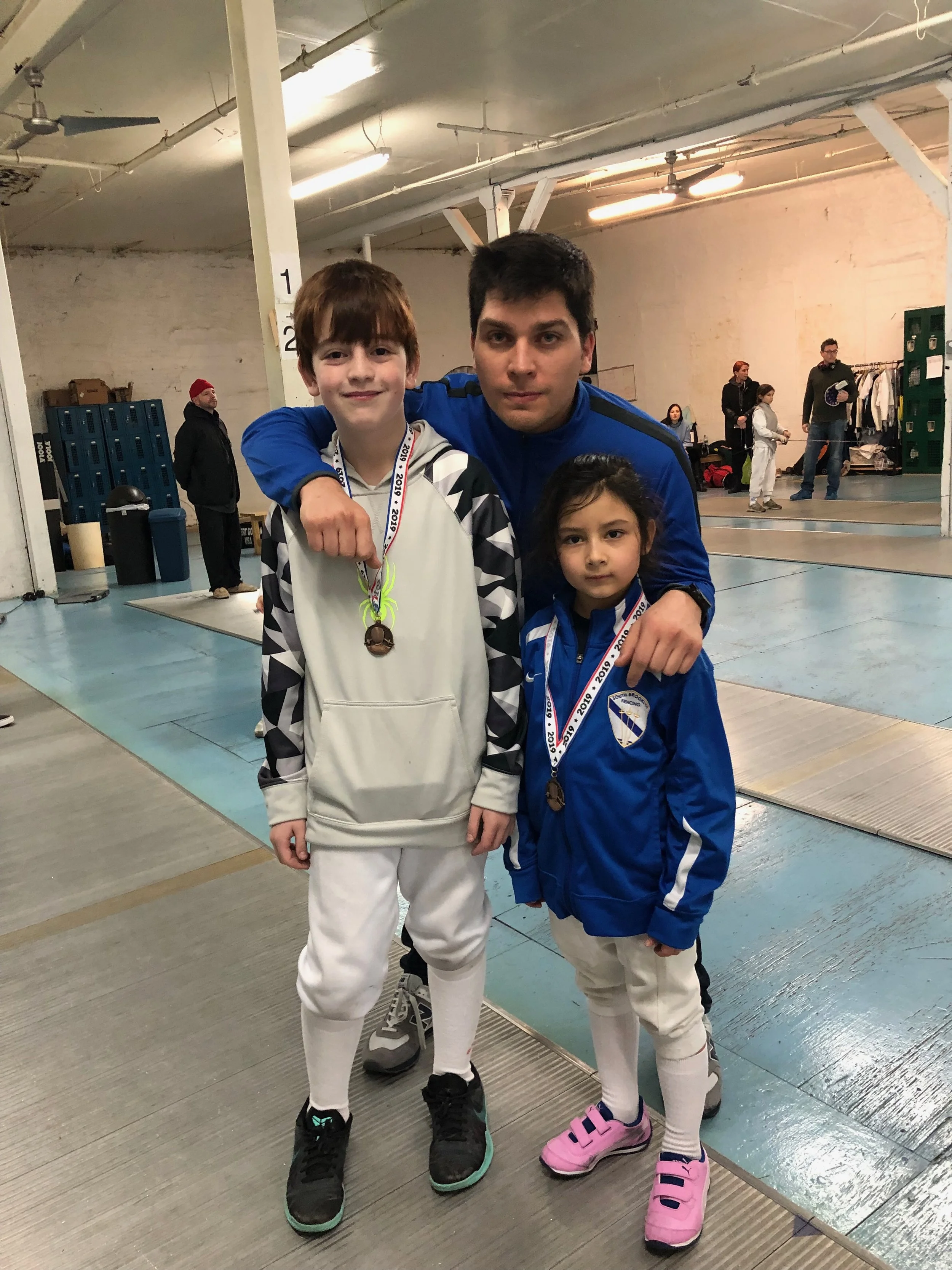 Brooklyn Youth Tournament Emily Cascone 3rd place Y10 mixed Robert Gofman 5th place Y10 mixed January 13th 2019