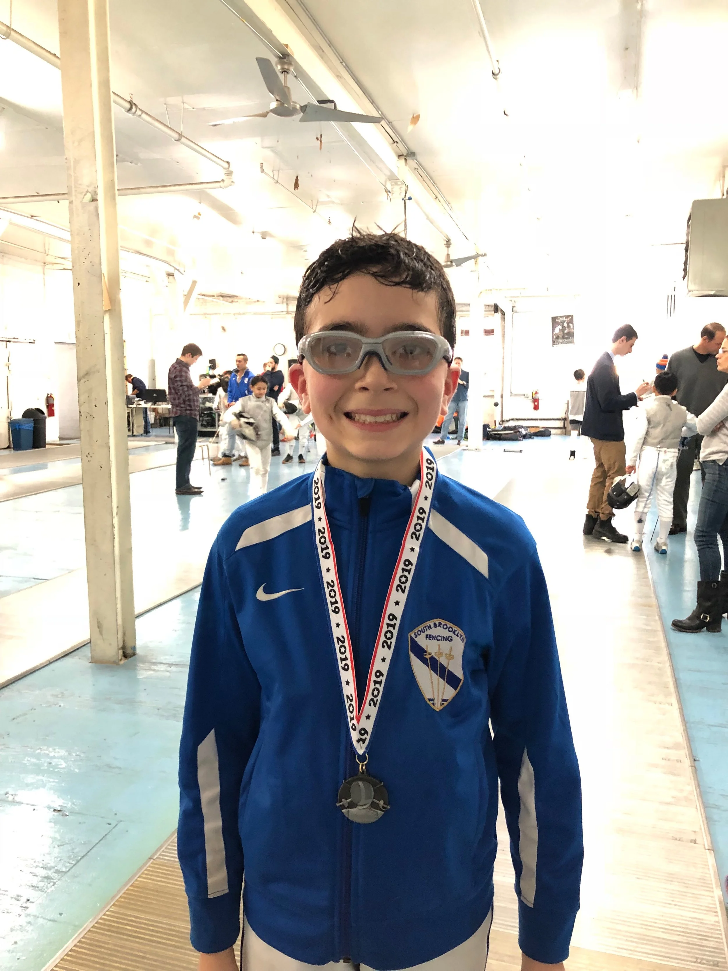 Brooklyn Youth Tournament Sebastian Garcia 2nd place Y12 mixed January 13th 2019
