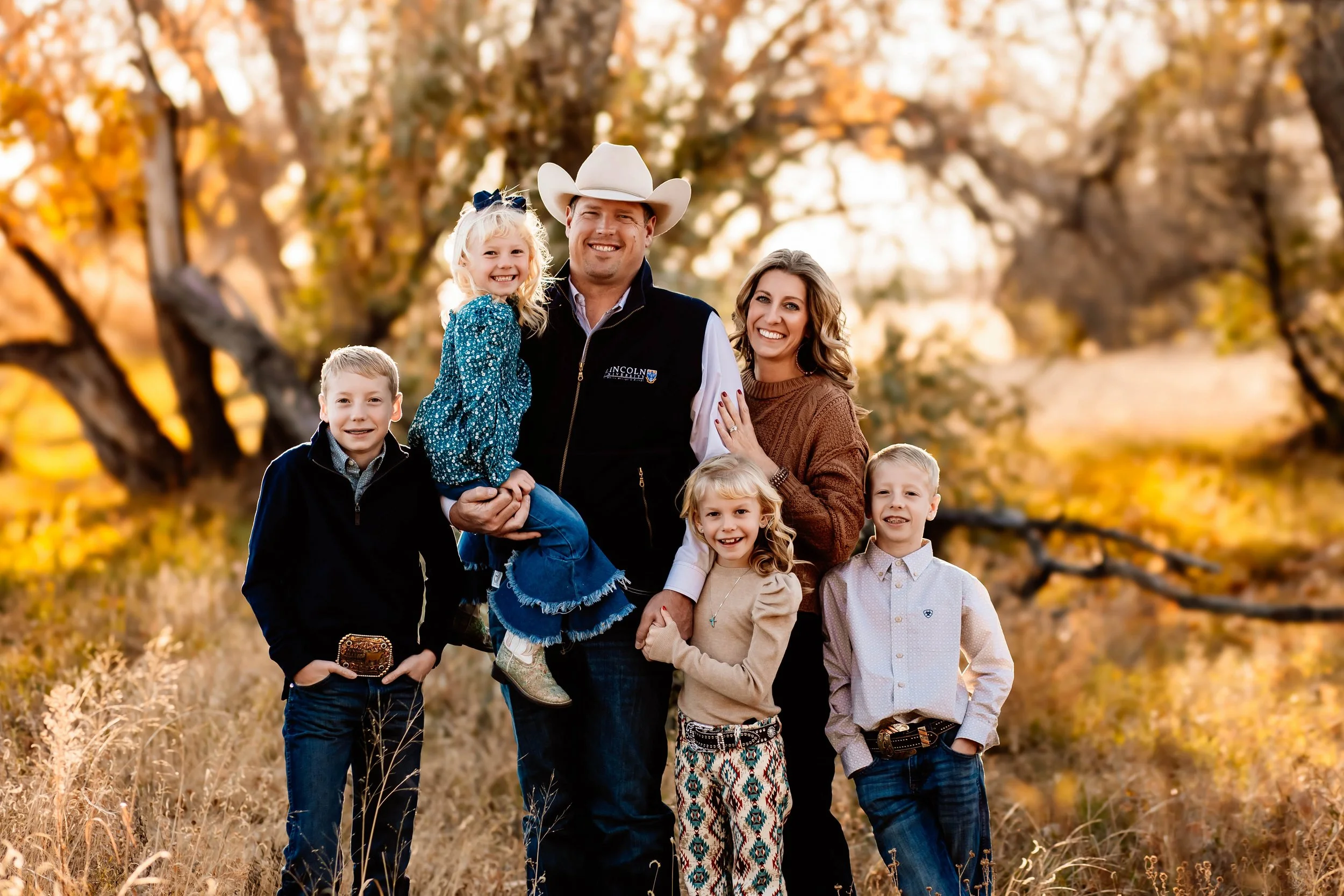 Limon Colorado Fall Mini Session | Loutzenhiser Family on the Eastern Plains