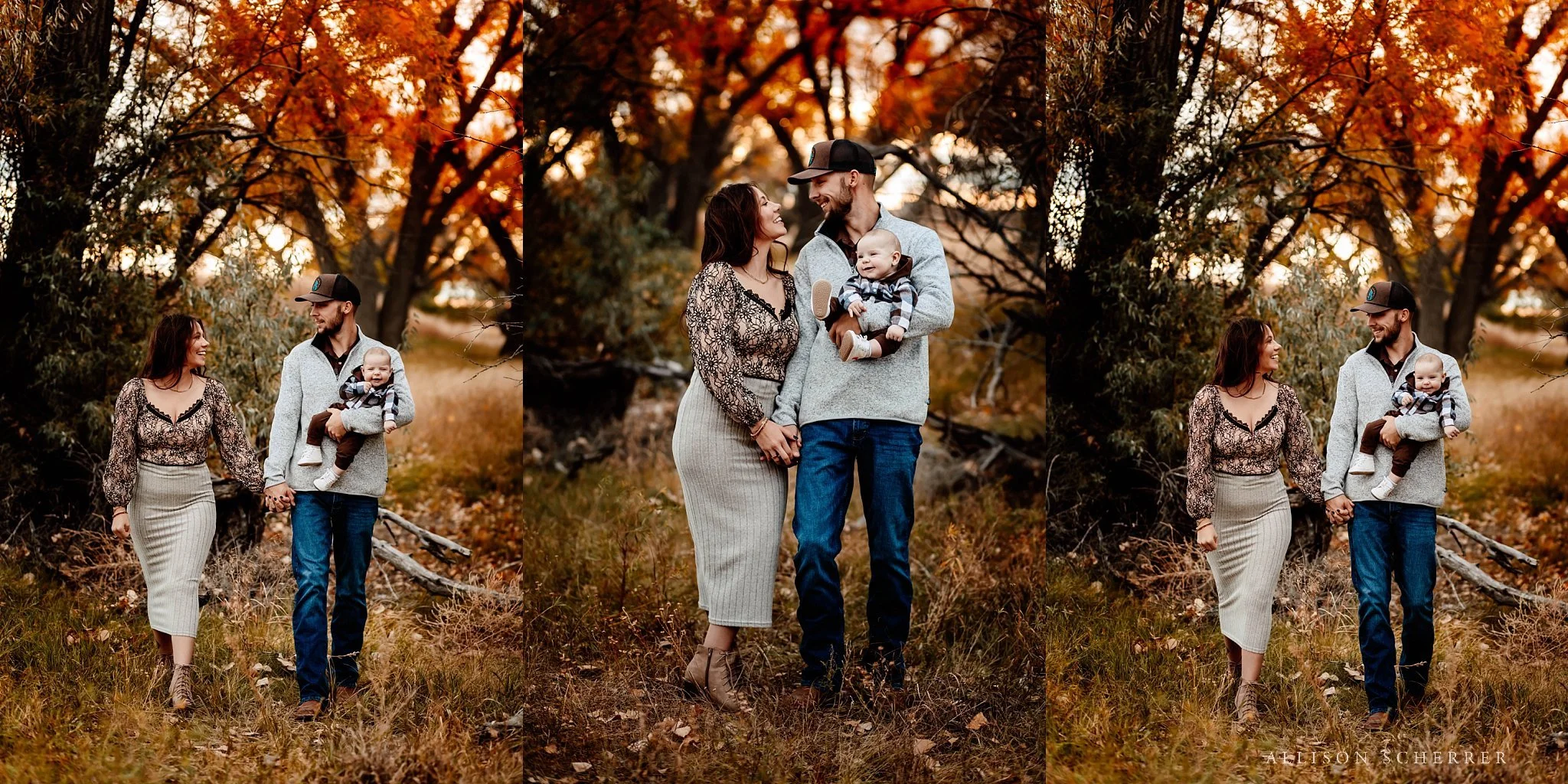 Linnebur Family Fall Mini Session in Limon, Colorado