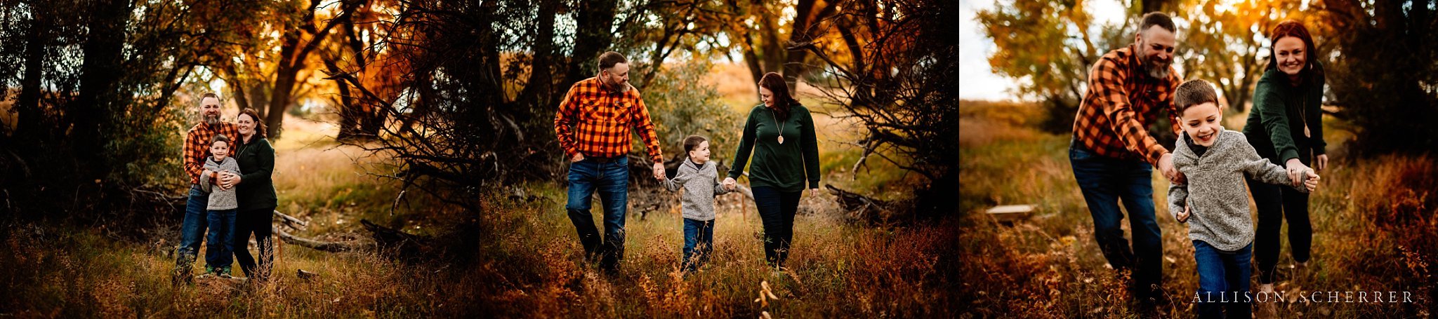 Morgan Family Fall Session in Limon, Colorado