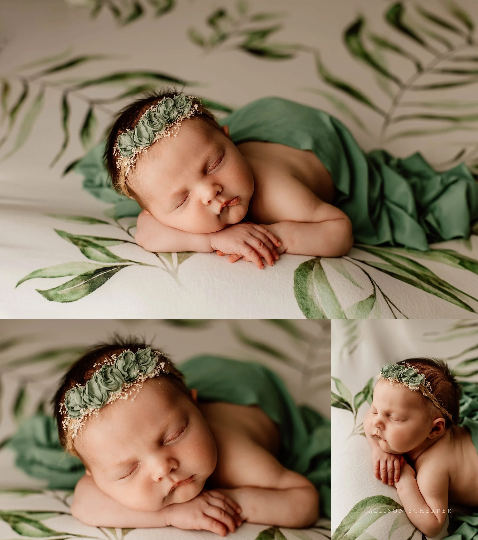 Mounce Newborn Session in My Limon, Colorado Studio