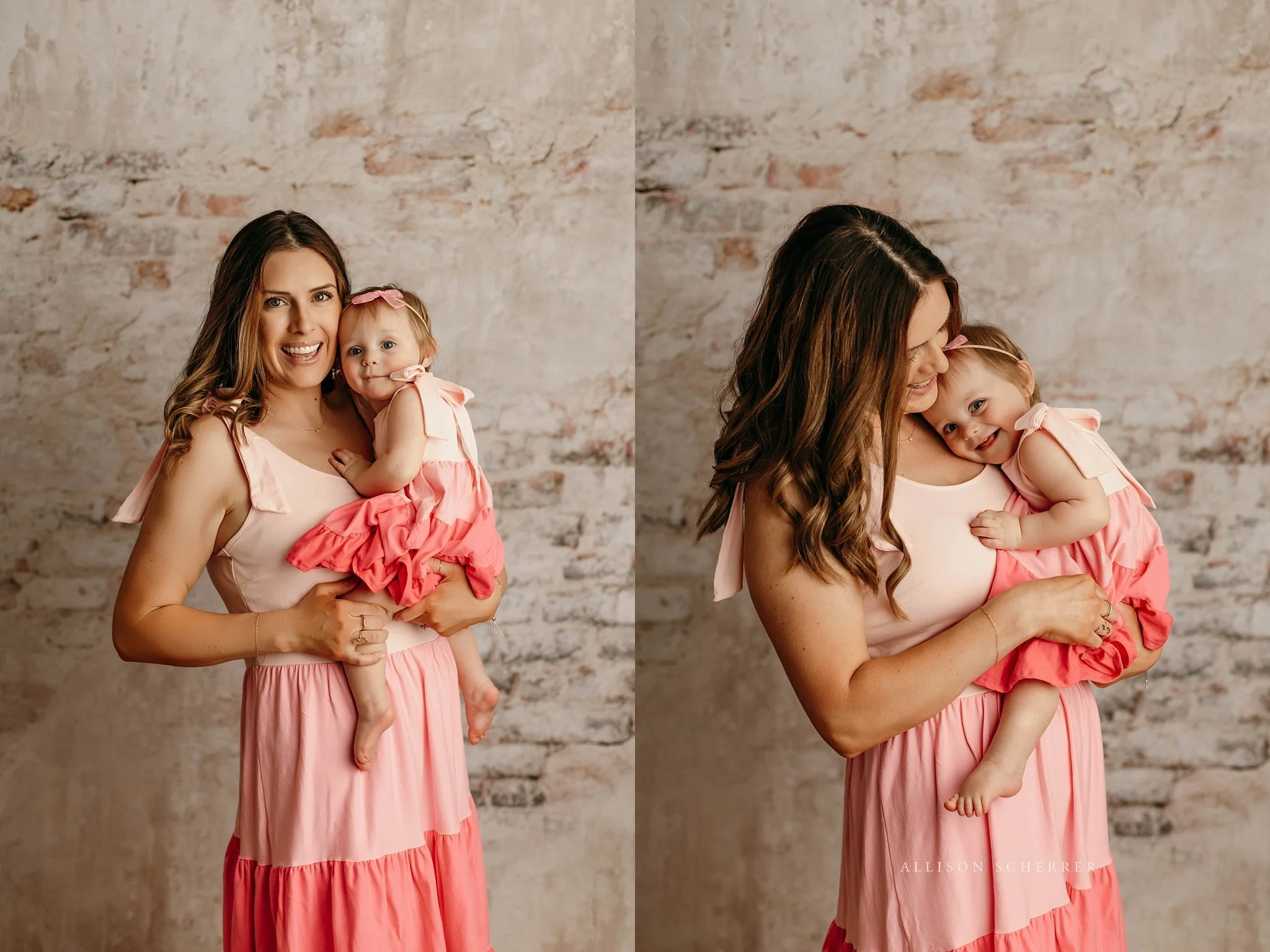 Baby girl from Burlington Colorado during one year photos