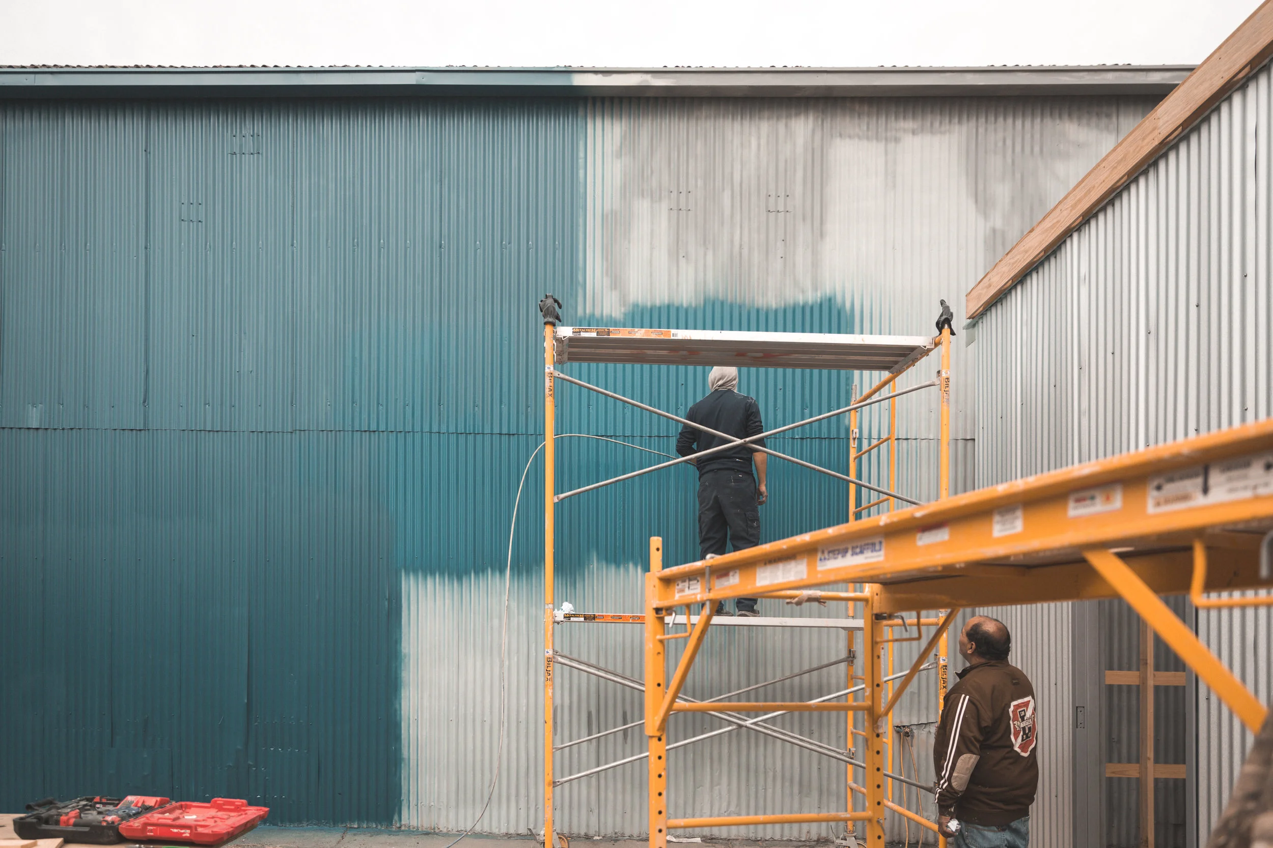 Miel Brewery_Under Construction_Painting Building_2.jpg