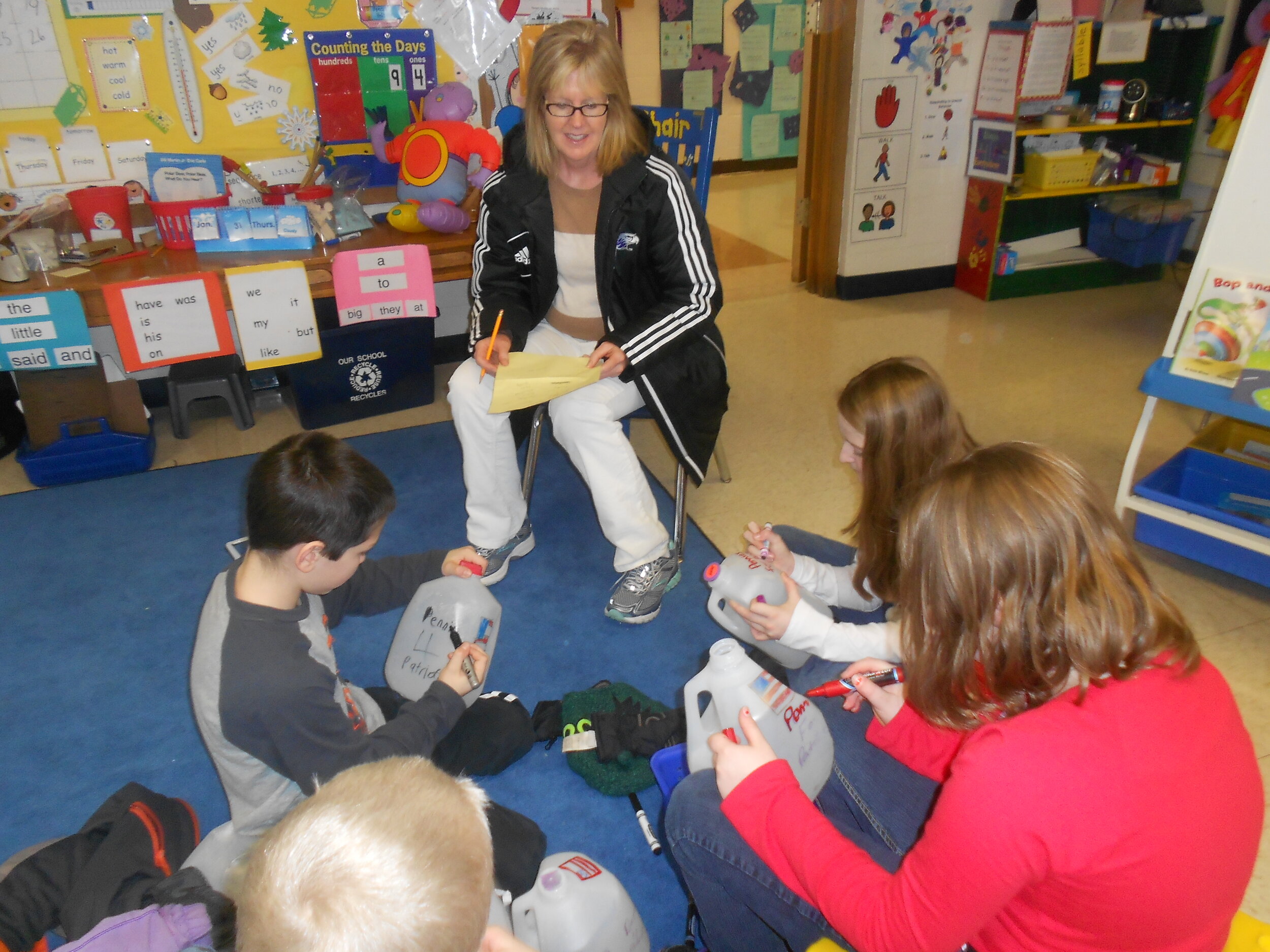 Students from Madison Elementary