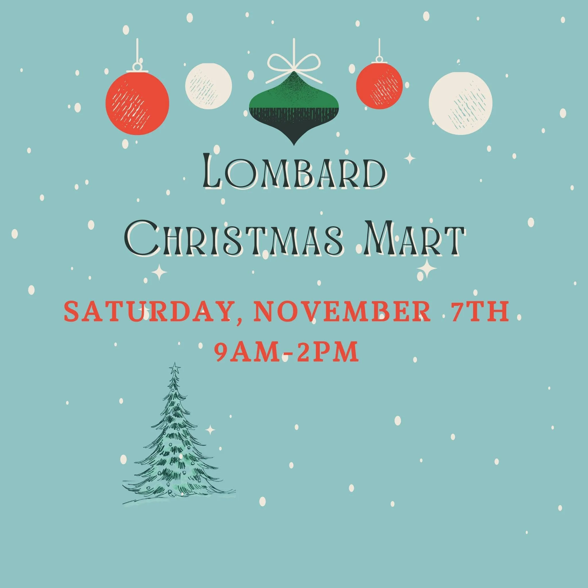 Christmas Mart on West Maple Street