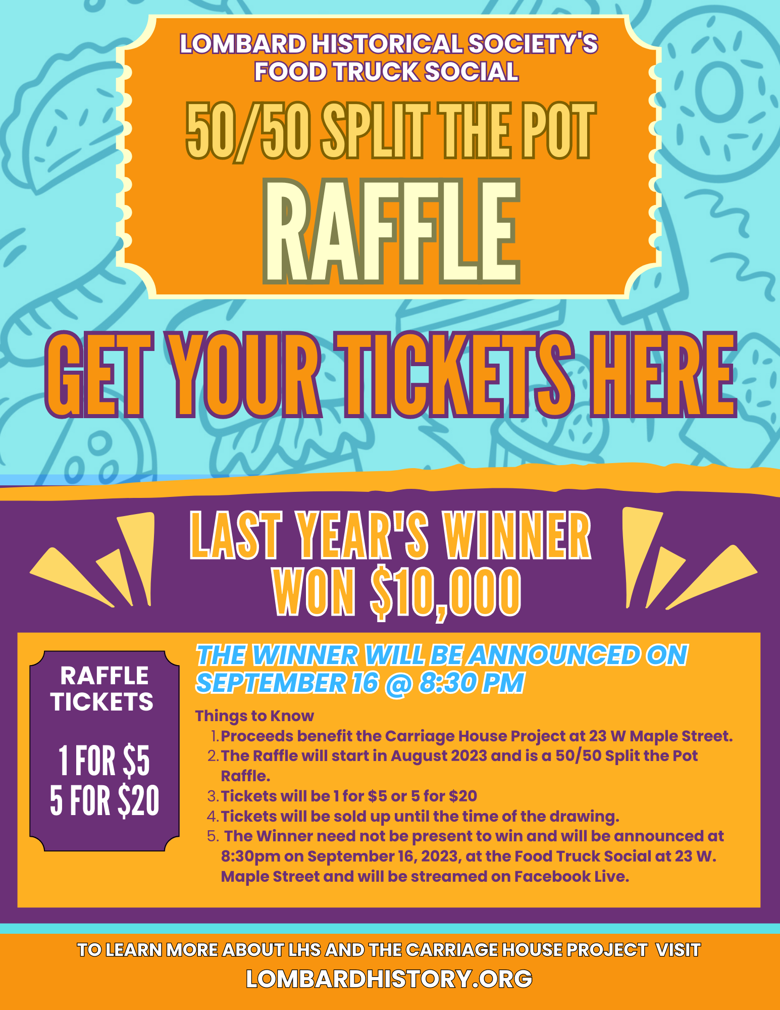 Door Prize Tickets Winner