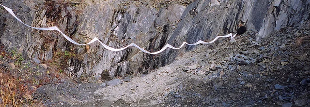 Painting White Line on Inkstone Mountain – 2002