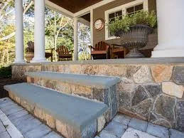 Thin Veneer Flagstone Installation