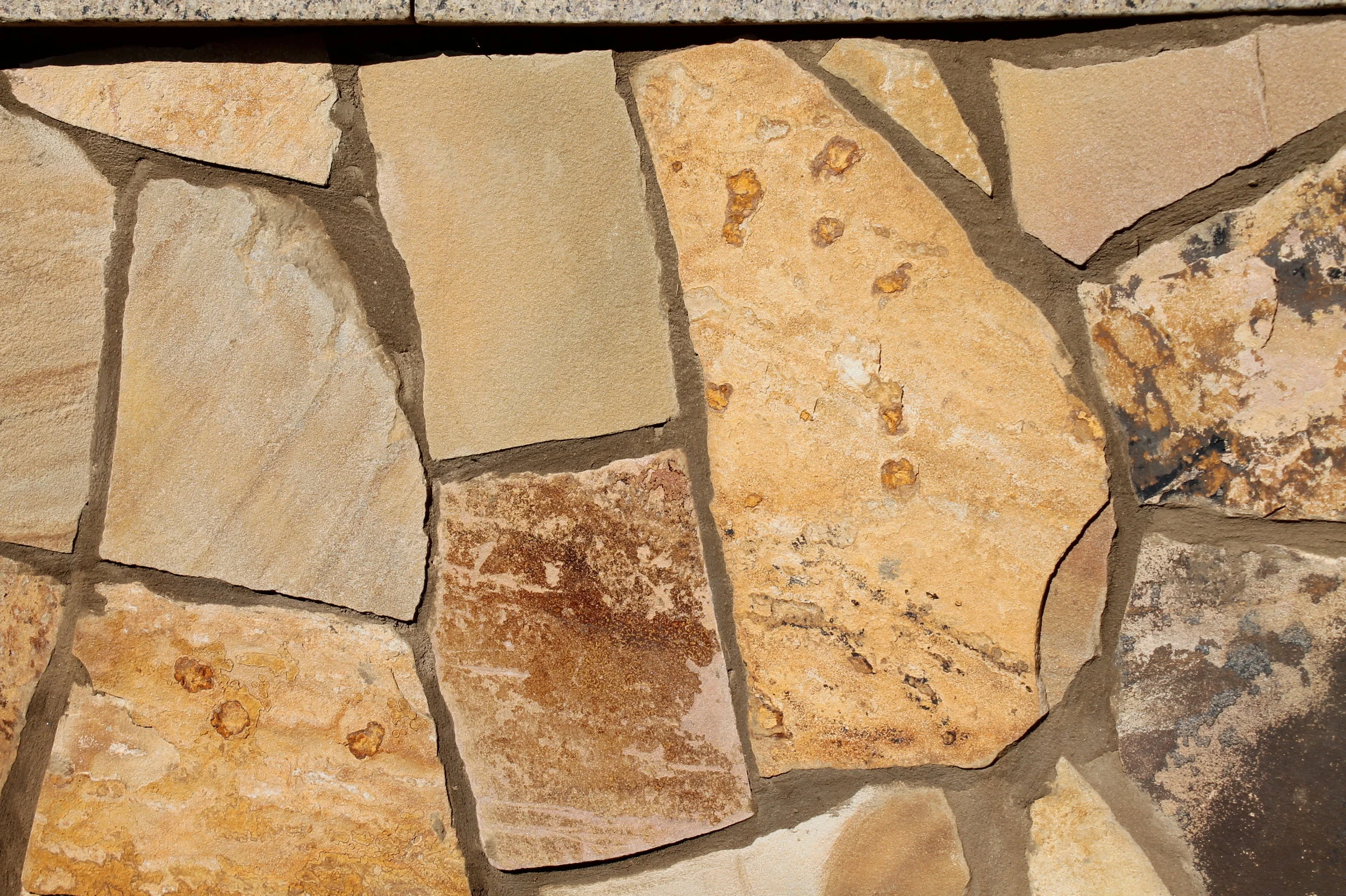 Thin Veneer Flagstone Installation