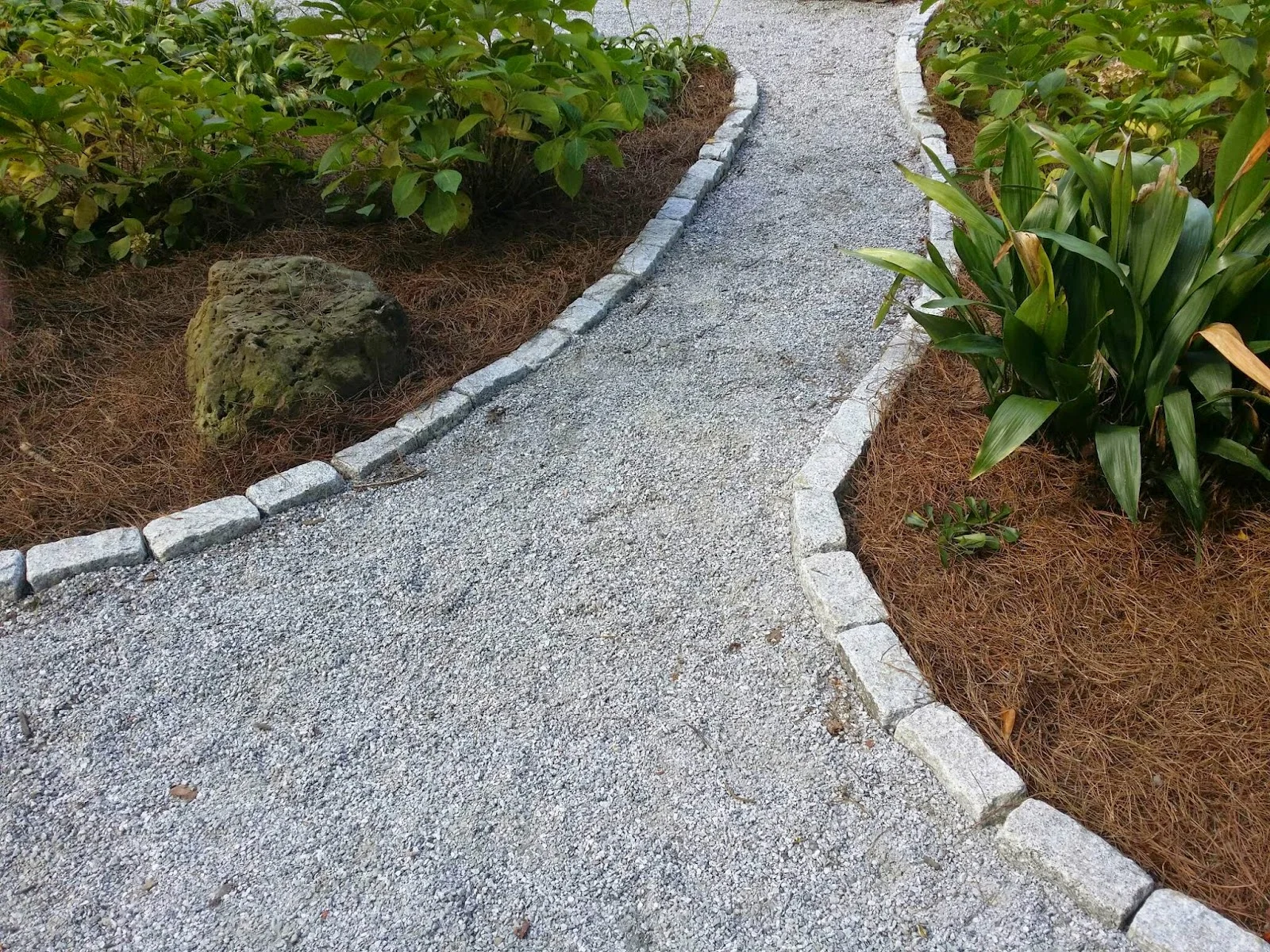 Crusher Run Walkway Installation
