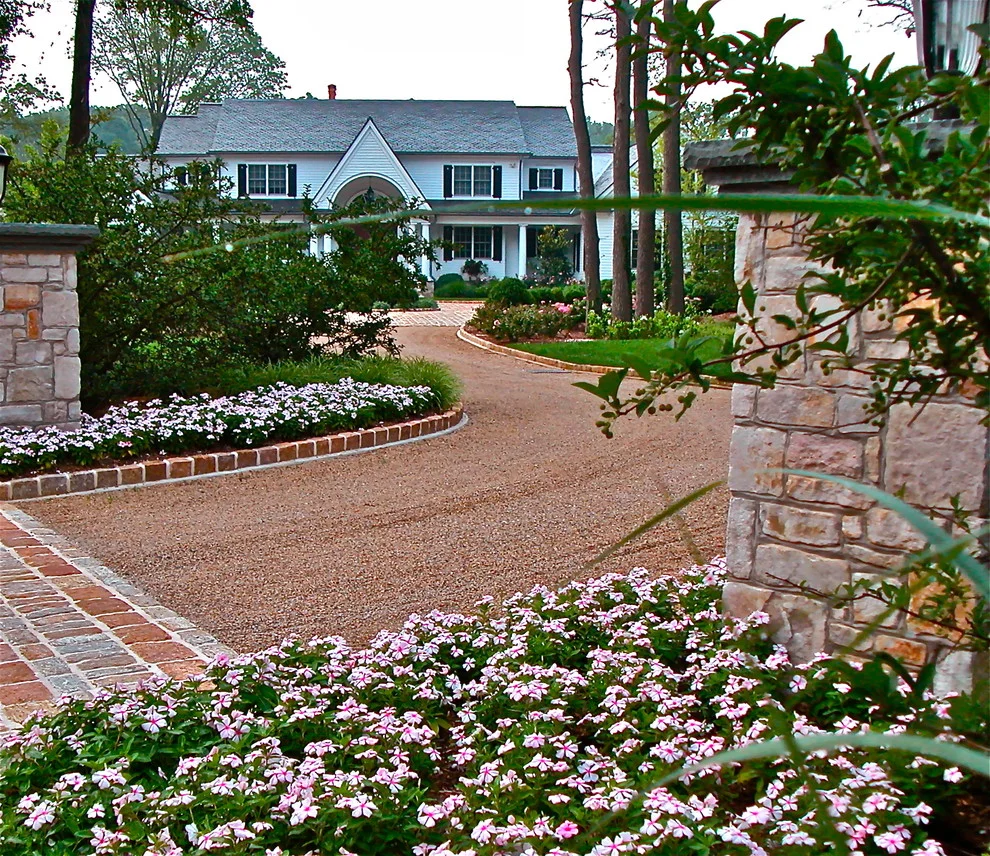 Pea Gravel Driveway Installation
