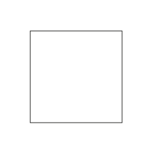 Square 23.54 x 23.54 x ¾
