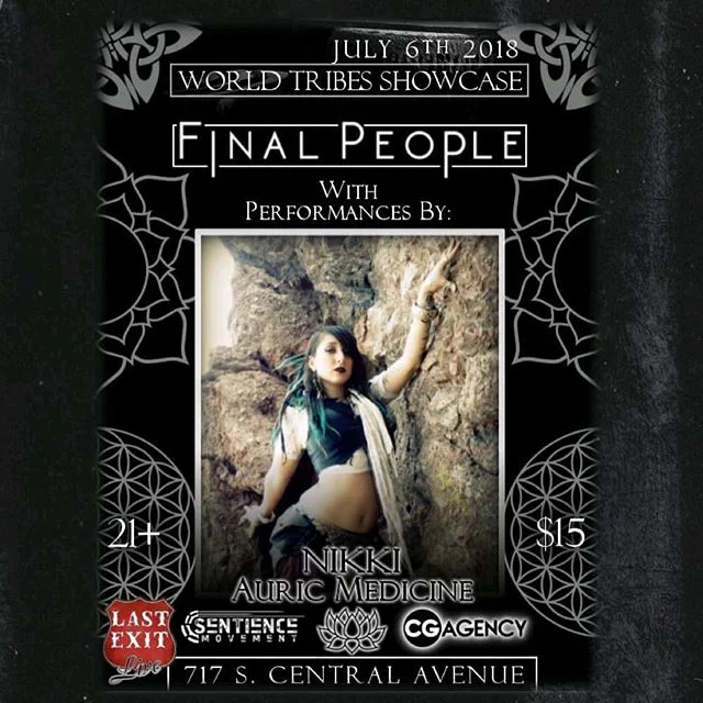 Tonight! If you're in Phoenix, come down to Last Exit Live for a Final People performance with Auric Medicine @lastexitlive #phoenix #phoenixmusic #phoenixedm
