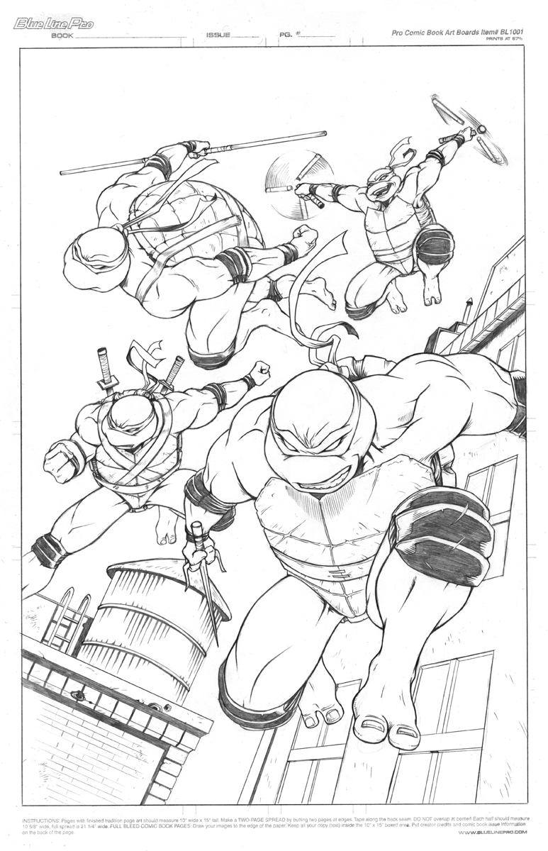 TMNT Pencils
