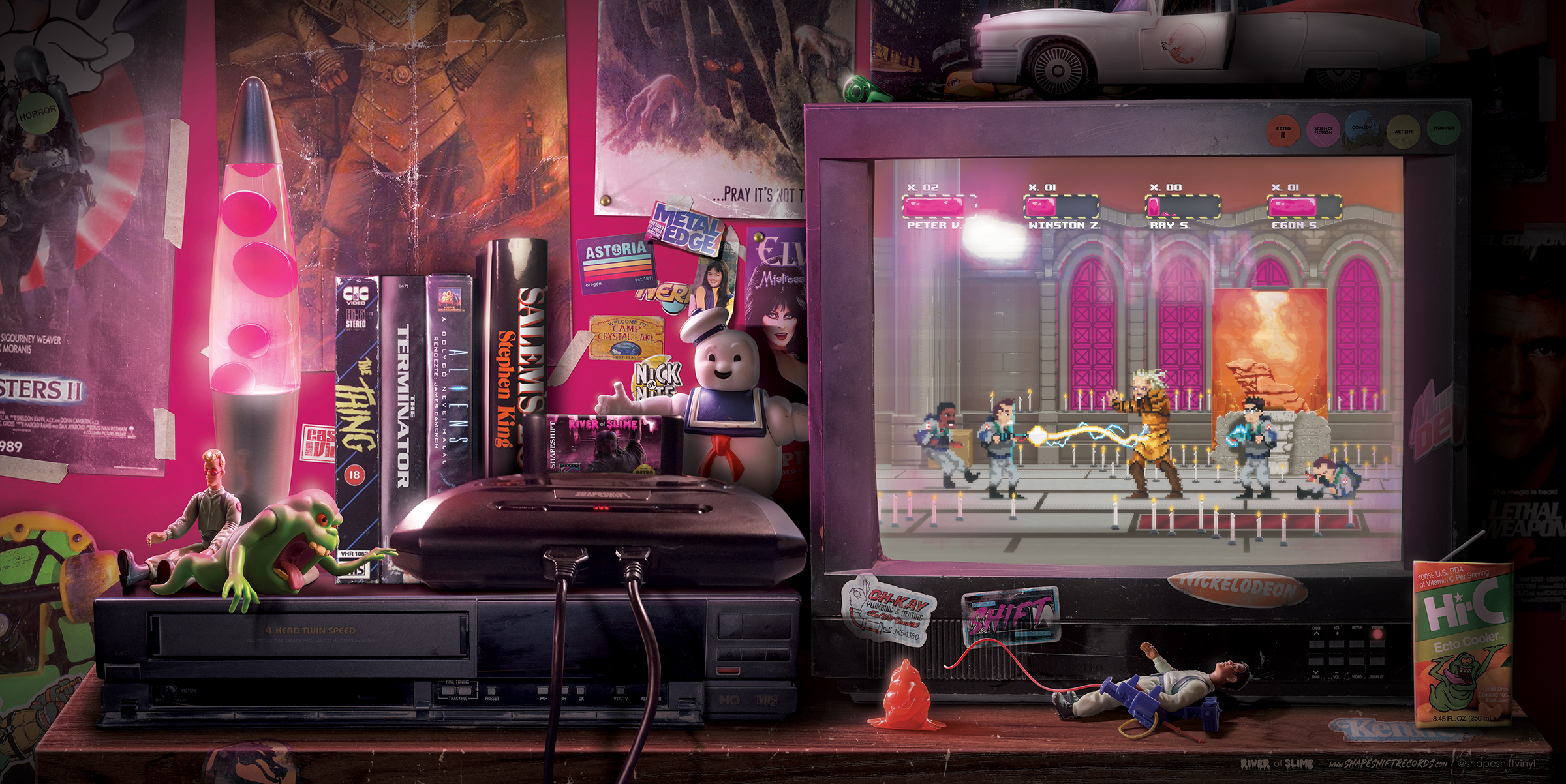 RIVER of SLIME Gatefold Poster