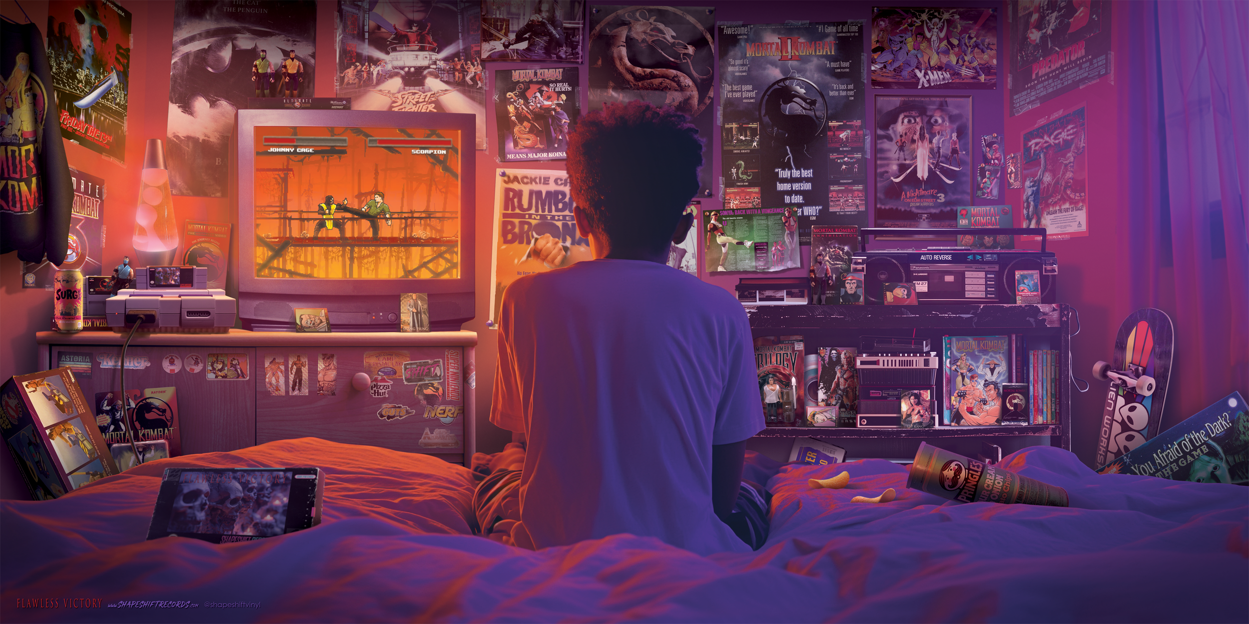 Gatefold Poster for FLAWLESS VICTORY