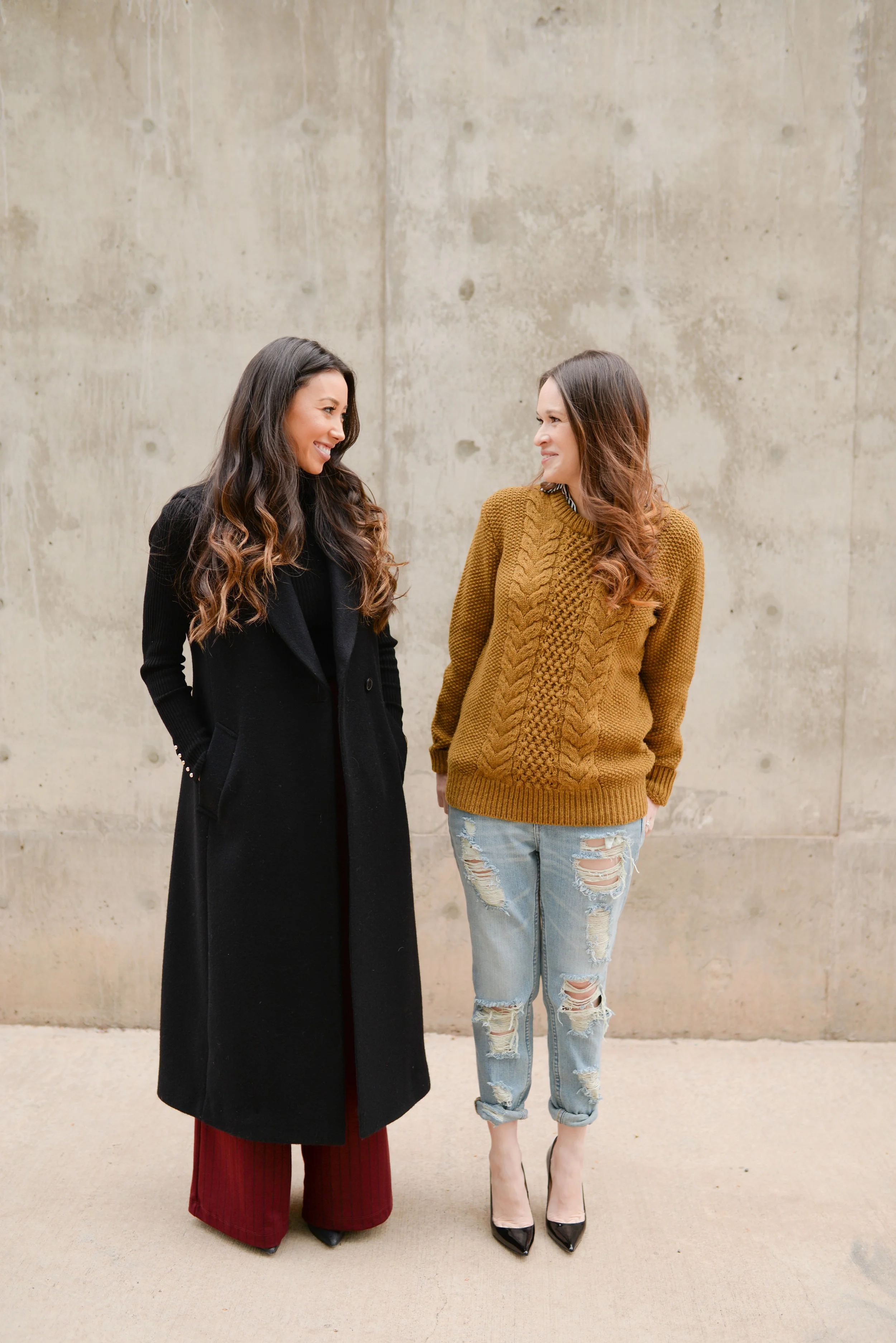 Sakura and Lorena - Bloguettes founders and good friends.