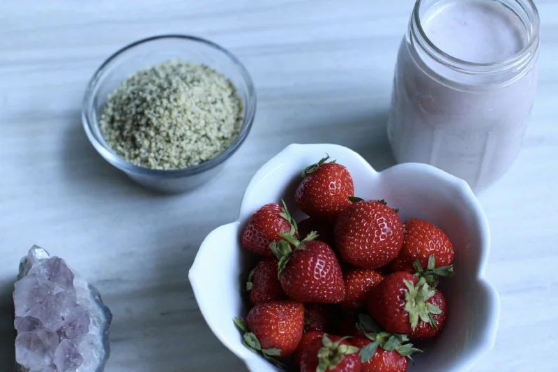 Strawberry ginger hemp milk.jpg