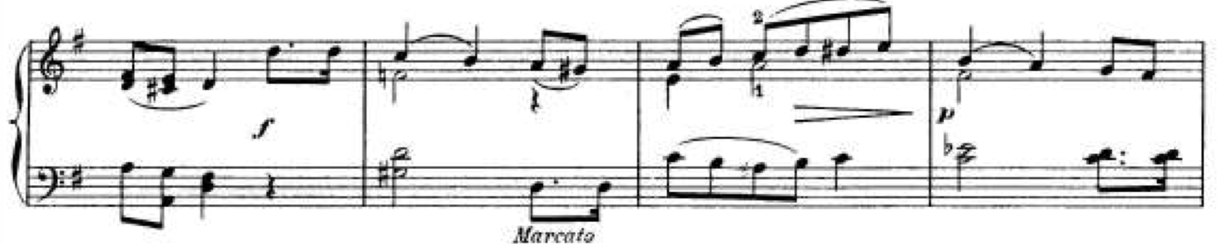 Measures 17 - 20 